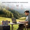 Portable Power Station 250Wh, Solar Generator Power Bank 110V Large Power Bank with AC Outlet for Laptop for Home Use Camping Travel Emergency Hunting Outdoor - Image 3