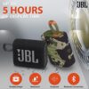 JBL Go 3 Portable Bluetooth Wireless Speaker, IP67 Waterproof and Dustproof Built-in Battery - Gray - Boomph's Comprehensive Ultimate Performance Cloth Solution for Your On-the-Go Sound Experience - Image 4