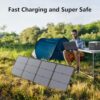 MHPOWOS 220W Portable Solar Panel, Foldable 220 Watt 40V Solar Charger, IP67 Waterproof for Outdoor Camping, Portable Power Station, RV - Image 6