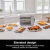 Ninja Countertop Oven Double Stack XL & Air Fryer with Pro Cook System, 12-in-1, Flexdoor, FlavorSeal, SMART FINISH with DualZone Technology, Air Fryer, Bake, Broil, Reheat, Stainless Steel, DCT651 - Image 2