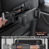Tryone Car Headrest Tablet Holder Mount Stretchable Backseat Tablets Stand for Kids, Car Seat Mounts Compatible with iPad Pro 12.9 Air Mini, iPhone, Galaxy Tab, Switch, All 4.7-12.9" Screen Devices - Image 2