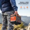 Giomre Portable Power Station, 297Wh Backup Lithium Battery Generator with 600W AC Output and 100W Fast Charging, Solar Generator for Outdoors Camping, Travel Emergency, Home Blackout - Image 4
