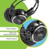 RP Accessories IR-2008B Infrared Wireless Headphones, 2-Channel Folding Universal Rear Entertainment System IR Headphone for Car TV and DVD Player Audio - Image 5