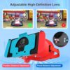 Upgraded VR Headset for Nintendo Switch & Switch OLED Model, Switch VR Glasses with Adjustable HD Lenses and Comfortable Head Strap, Labo VR Kit 3D Goggles for Switch Accessories (Orange&Blue) - Image 7