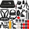 REFLEX CAMERA 50 in 1 Action Camera Accessories Kit Compatible with GoPro Hero 13/12/11/10/9/8, DJI Osmo Action 2, 3, 4, Pro 5, Insta360 Ace Pro/Ace Pro 2 Akaso and other Sports Cameras & Durable Case