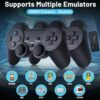 M8 PRO Wireless Game Console - Retro Gaming Consoles with built in 20000+ games, 9 Classic Emulators, 4K HDMl Output and 2.4GHz Wireless Controller, Plug and Play Video Game Stick for TV(64G) - Image 2