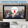GPS Navigation 9 inch High-Definition Touch Screen 256+16G，for Car Trucks RV，2025 Map (Free Lifetime Updates), Support Voice Turn Direction Guidance/Speed and Red Light Warning/Custom Truck Routing - Image 3