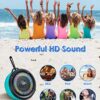 SKYWING Soundace S6 IPX7 Waterproof Shower Speaker 5W Bass+ Bluetooth with Suction Cup Hook Lanyard RGB Light, Premium Mini Portable Outdoor Wireless Speaker for Bike Pool Beach - Image 6