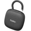 TOZO PE1 Portable Bluetooth Speakers with Adjustable Carabiner, Mini Bluetooth Wireless Shower Speaker with IPX8 Waterproof, 32H Playtime Punchy Bass Audio Speaker for Home, Outdoor and Travel, Black
