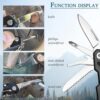 MINI Multitool Pliers, Birthday Christmas Gifts for Men Boyfriend Dad Husband Women, Pocket Knife 14-In-1, Rugged and Practical Portable Computer and Bike Gadgets, Black Camping and Survival Tools - Image 4