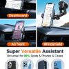 VANMASS 【85+LBS Strongest Suction & Military-Grade 2025 Ultimate Car Phone Mount【Patent & Safety Certs】 Cell Phone Holder Truck Stand for Dashboard Windshield Vent for iPhone 16 15 Pro Max 14 Samsung - Image 9