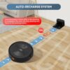 Robot Vacuum and Mop Combo: Robot Vacuum Cleaner 2500Pa Strong Suction & Tangle-Free & Alexa/APP Control & Schedule Cleaning, Self-Charging Robotic Vacuum for Pet Hair, Hard Floor, Carpet Vacuuming - Image 8