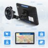 GPS Navigator for Car Truck RV, 7 Inch Touch Screen, Latest 2025 Maps for Car GPS, Support Voice Turn-by-Turn Guidance, Speed and Red Light Warning, Custom Truck Routing - Image 4