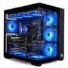 Panorama Gaming PC Desktop (NVD GeForce RTX 5080, Intel 24-Core i9-14900KF Processor, 64GB DDR5 RAM, 2TB Gen4 NVMe SSD, WiFi 6E, HDMI, Windows 11 Pro) Best 2025 Prebuilt Tower RGB Gamer Computer