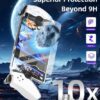 QUAGGY 3-in-1 Accessoris Kit Compatible with Playstation Portal, EVA Carrying Case for PS Portal with Clear Skin Protective Case, 2 Screen Protectors for PlayStation Portal,Protective Shell Portable Travel Handbag for PS5 Portal Remote Player - Image 4