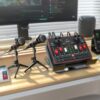 Podcast Equipment Bundle for 2 Mic Tiktok Video Content Creator Kit, Audio Interface DJ Mixer Sound Card/Board Condenser Microphone for Studio Smartphone/PC/Laptop Broadcast Recording/Live Stream - Image 6
