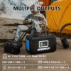 GENSROCK Portable Power Station, 88Wh Camping Solar Generator, Lithium Battery Power Bank with 2 110V/150W Peak AC Outlet, QC 3.0, Type-C, LED Flashlight for CPAP Home Camping Travel Emergency. - Image 3