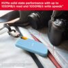 SanDisk 2TB Extreme Portable SSD - Up to 1050MB/s, USB-C, USB 3.2 Gen 2, IP65 Water and dust Resistance, Updated Firmware, Sky Blue - External Solid State Drive - SDSSDE61-2T00-G25B - Image 5