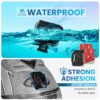 Helmet Mount Adhesive Sticky Pads for GoPro Hero 13 12 11 10 9 8 MAX Go Pro 7 6 5 4 3 2 1 Session Insta 360 DJI Osmo Campark SJCAM AKASO Action Cameras Buckle Mounts Adapter Accessories Mounting Kit - Image 6