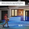 Feit Electric Smart Doorbell Camera, Wired 2K HD Video, Night Vision, Motion Detection, Two-Way Audio, Alexa/Google Assistant Compatible, App Control, Wireless Chime Included, CAM/Door/WiFi/G2 - Image 4