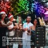 Brizled 164ft 498 LED Smart String Lights, App & Voice Controlled, Dimmable Color Changing Christmas Lights, Works with Alexa & Google Home - Image 6