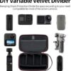 TELESIN Carry Case Waterproof Hard Carrying Bag for GoPro Max Hero 13 12 11 10 9 8 7 6 5 Insta360 X2 X3 GO3 Ace Pro DJI Action 3 4 5 Pocket 3 Battery Charger Strap Mount Accessories - Image 4