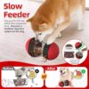 Mankoda Interactive Dog Puzzle Toys, Brain Stimulation Rolling Treat Dispenser Ball & Slow Feeder Combo for Dogs to Keep Them Engaged and Busy - Image 4