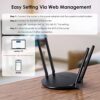 WAVLINK AC1200 WiFi Router Wireless Internet Router for Home, Dual Band Router 2.4GHz and 5GHz with 1000Mbps WAN/LAN Gigabit Ethernet Port, 4 x 5dBi Foldable Antennas, Supports Router Repeater AP Mode - Image 7