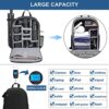 Cwatcun Waterproof Camera Backpack for DSLR, Mirrorless - Compatible with Sony, Canon, Nikon Camera and Lens Accessories - Image 4
