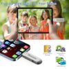 Plumunom Flash Drive for iPhone External Storage 128GB,iPhone USB Storage Flash Drive Save More Photos and Videos.Memory Stick for iPhone Flash Drive for Photos Compatible with i0S/Android/PC.… - Image 6