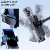 BIVGAZA Phone Holder Car [Military-Grade Suction] Universal Car Phone Holder [Thick Case Friendly] Automobile Accessories Dashboard Air Vent Windshield Phone Mount Fit for iPhone Android Smartphones - Image 6