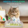 ALL FOR PAWS Interactive Puzzle Feeder and Cat Toy - Cat Brain Stimulation and Slow Feeder for Enrichment - For Indoor Cats - Image 4