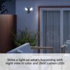Blink Wired Floodlight Camera - Smart security camera, 2600 lumens, HD live view, enhanced motion detection, built-in siren, Works with Alexa – 1 camera (Black) - Image 2