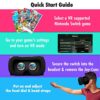 Orzly VR Headset Designed for Nintendo Switch & Switch OLED Console with Adjustable Lens for a Virtual Reality Gaming Experience and for Labo VR - Black - Gift Boxed Edition - Image 7