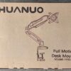 HUANUO Single Monitor Mount, 13 to 32 Inch Gas Monitor Arm, Adjustable Stand, Vesa Mount with Clamp and Grommet Base - Fits 4.4 to 19.8lbs LCD Computer Monitors - Image 9