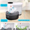GOYJOY Smart Pet Water Fountain,Filterless Cat Water Fountain No Filter,3.5L/118oz Ultra Silent Cat Fountain,Sewage Separation & Always Fresh Water(with A Quick Dry Pet Mat) - Image 3