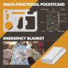 Gifts for Men Him Dad, Survival Kit and Equipment 25 Pcs, Valentines Gifts for him, Christmas Stocking Stuffers,Camping Essentials, Survival Gear, Cool Gadgets for Men - Image 5