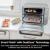 Ninja Countertop Oven Double Stack XL & Air Fryer with Pro Cook System, 12-in-1, Flexdoor, FlavorSeal, SMART FINISH with DualZone Technology, Air Fryer, Bake, Broil, Reheat, Stainless Steel, DCT651 - Image 3