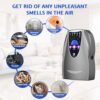 Ozone Machine, 1000mg/h Multipurpose Ozone Machine for Air, Water, Fruits, Vegetables Cleaner Device in Water - Dark Gray - Image 2