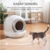 Enetey Self Cleaning Litter Box, - Image 3