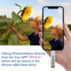 Plumunom Flash Drive for iPhone External Storage 128GB,iPhone USB Storage Flash Drive Save More Photos and Videos.Memory Stick for iPhone Flash Drive for Photos Compatible with i0S/Android/PC.… - Image 5