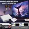 ANGFA Retro Game Console, Retro Gaming Console HDMI and AV Output 8-Bit Classic Game Console with Built-in 620 Games and 2 Retro Controller for Christmas Birthday - Image 2