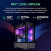 Skytech Gaming Azure Gaming PC Desktop – AMD Ryzen 7 7700X 4.5 GHz, NVIDIA RTX 4070, 1TB NVME SSD, 32GB DDR5 RAM RGB, 650W Gold PSU, 360mm AIO, 11AC Wi-Fi, Windows 11 Home 64-bit,Black - Image 6