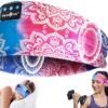 MUSICOZY Sleep Headphones Bluetooth 5.4 Headband, Sports Wireless Earphones Sweat Resistant Earbuds Sleeping Headphone with Ultra-Thin HD Stereo Speaker for Workout Running Cool Gadgets Unique Gifts - Image 2