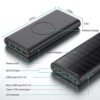 5 in 1 Wireless Portable Charger Power Bank,36800mAh 5 Output Dual QC4.0 25W PD USB C Battery Pack,15W Wireless Fast Charging,IP65 Solar Charger Compatible with iPhone14,13,12 Series,Samsung,iPad etc - Image 6