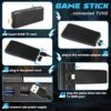 M8 PRO Wireless Game Console - Retro Gaming Consoles with built in 20000+ games, 9 Classic Emulators, 4K HDMl Output and 2.4GHz Wireless Controller, Plug and Play Video Game Stick for TV(64G) - Image 6