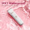 Electric Bikini Trimmer for Women - 4 in 1 Electric Shaver for Women, Waterproof Pubic Hair Trimmer and Facial Hair Remover, Replaceable Razors & Nose Hair Trimmer, Rechargeable Women's Grooming Kit - Image 6