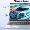 FUNYET 14 Inch Gaming Laptop, Laptop Computer 2025 Windows 11 Pro, 16GB RAM 1TB SSD, Intel 11th Gen N5095 Processor(up to 2.9 GHz), FHD 1920 x 1080 - Image 8