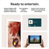 Google Pixel Tablet with Charging Speaker Dock - Android Tablet with 11-Inch Screen, Smart Home Controls, and Long-Lasting Battery - Porcelain/Porcelain - 128 GB - Image 4