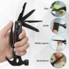 BIIB Gifts for Men, 12 in 1 Hammer Multitool Birthday Gifts for Men, Mens Gifts for Him, Husband, Grandpa, Gifts for Dad Who Have Everything Camping Essentials, Cool Gadgets Camping Survival Tools - Image 4